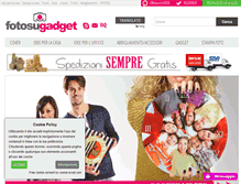Tablet Screenshot of fotosugadget.com